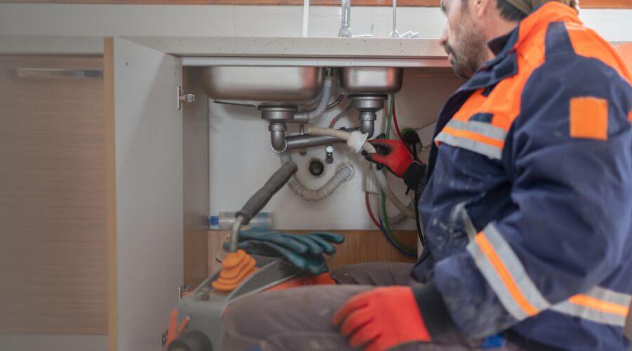 Professional slab leak plumber services in New York Mills, MN